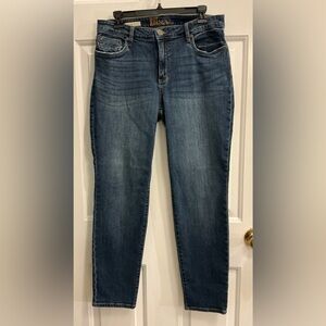 Kut from the Kloth Dark Blue Straight Leg Jeans